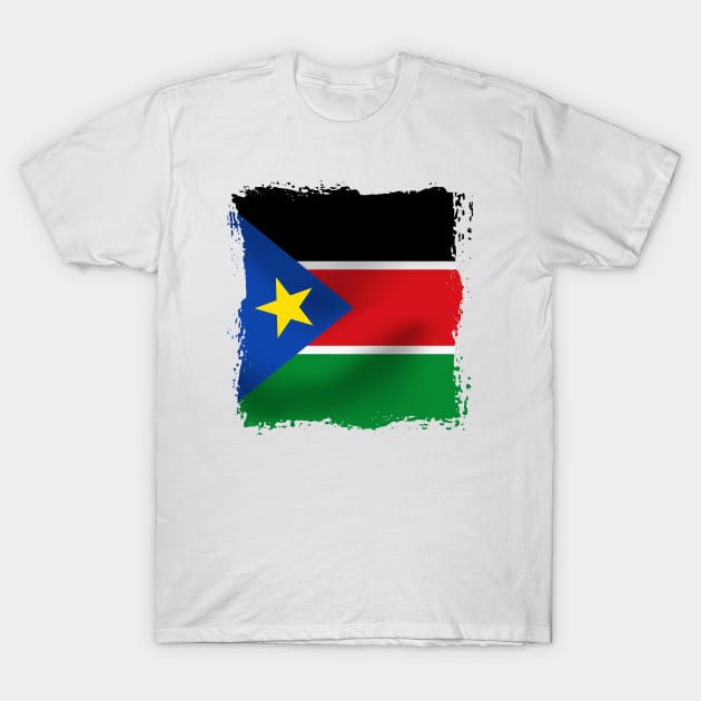 South Sudan artwork T-Shirt by SASTRAVILA